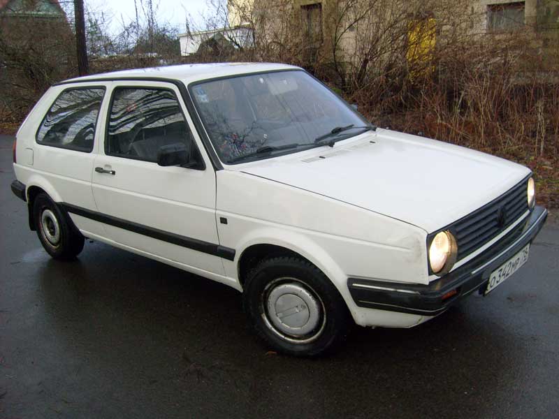 Volkswagen Golf II, 1989 год выпуска, 205 т.км, АКПП, 1,6 л. i, 72 л.с.